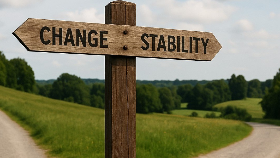 Stability and change diagram
