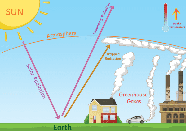 Global climate—vulnerability and resilience study illustration