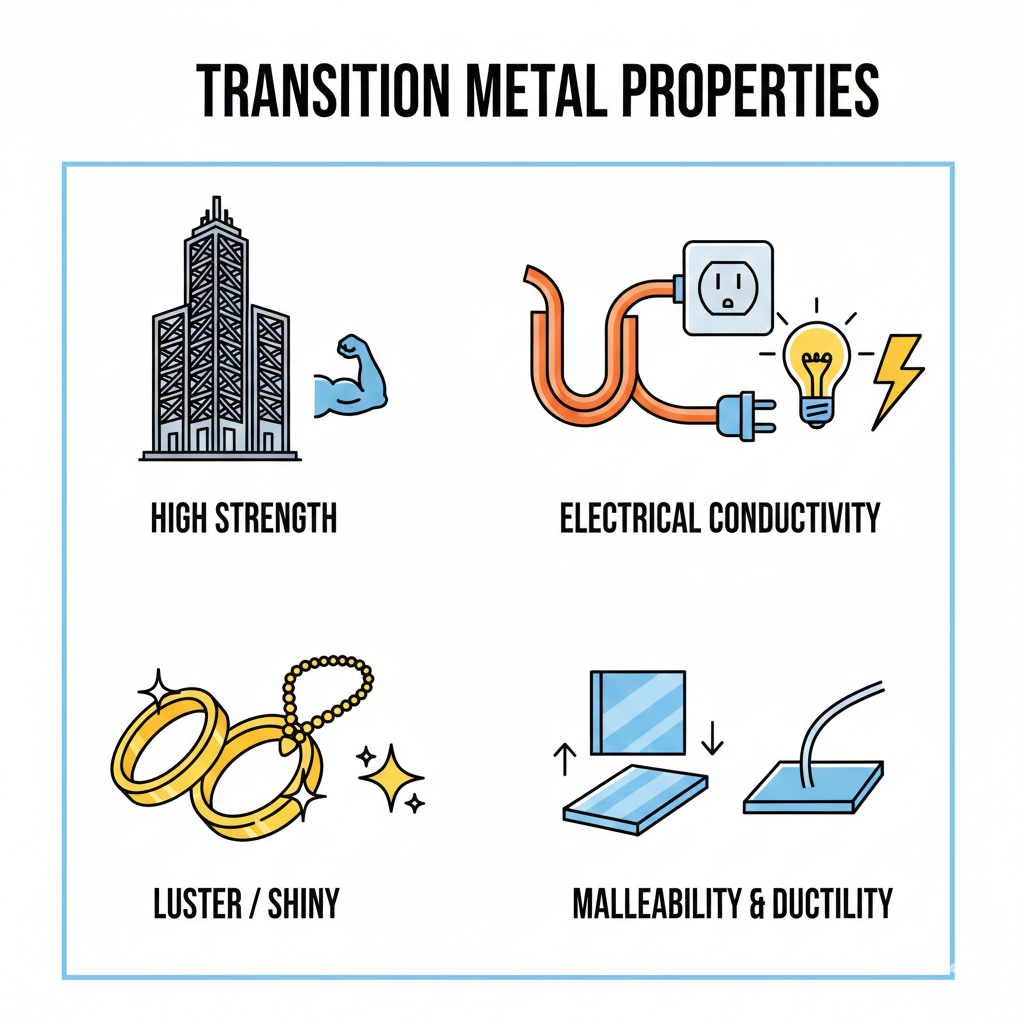 Physical properties of transition metals